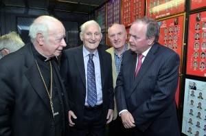 At the re-opening of the Lár na Páirce museum